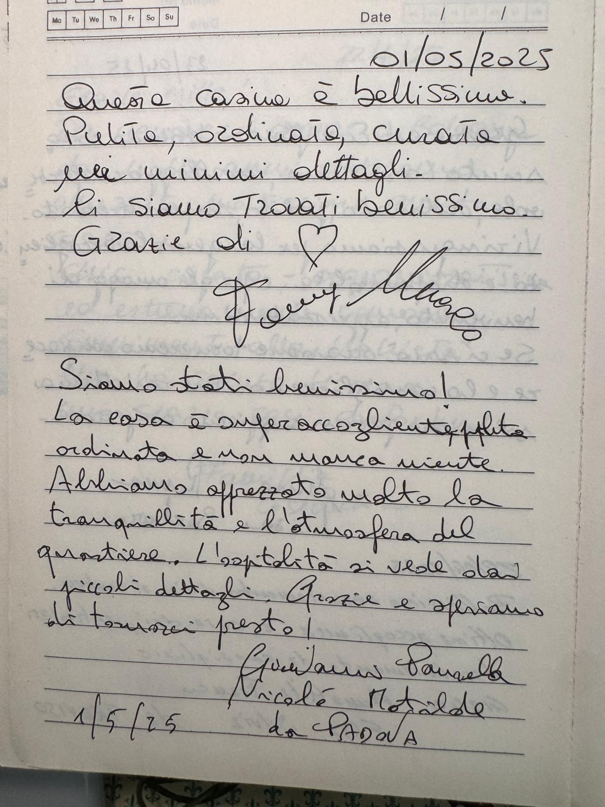 Guestbook page 1