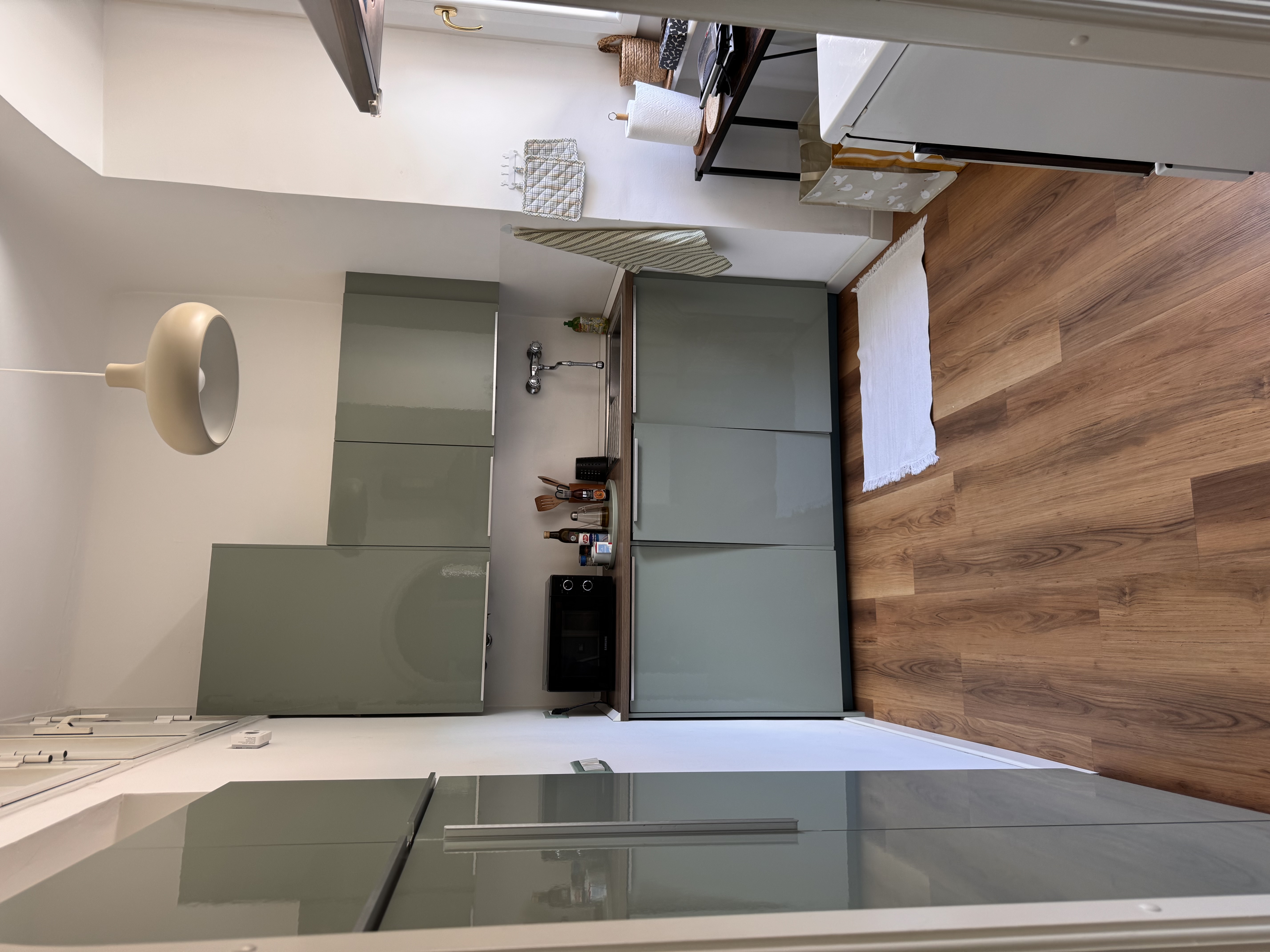 Modern fully equipped kitchen